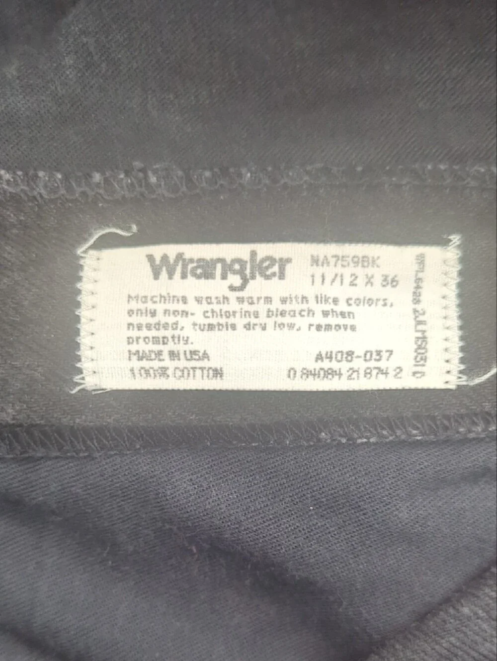 Wrangler slim straight